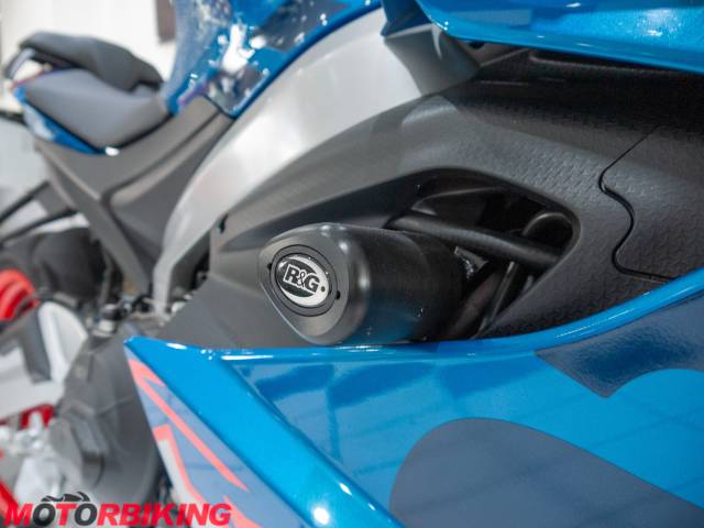 2026 Aprilia RS660 Maxton suspension front and rear Photo #17