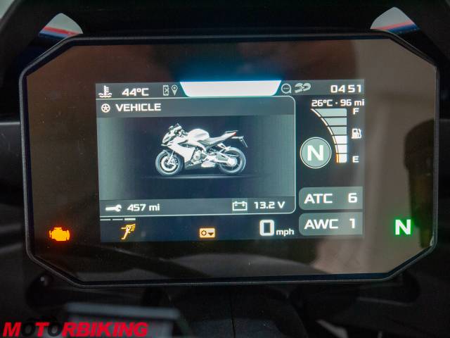 2026 Aprilia RS660 Maxton suspension front and rear Photo #20